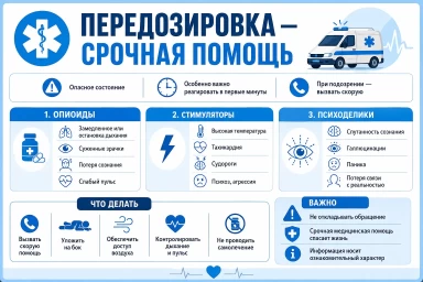 Помощь при передозировке в Протвино